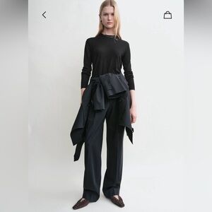 TOTEME Trousers in Nightfall EU 36